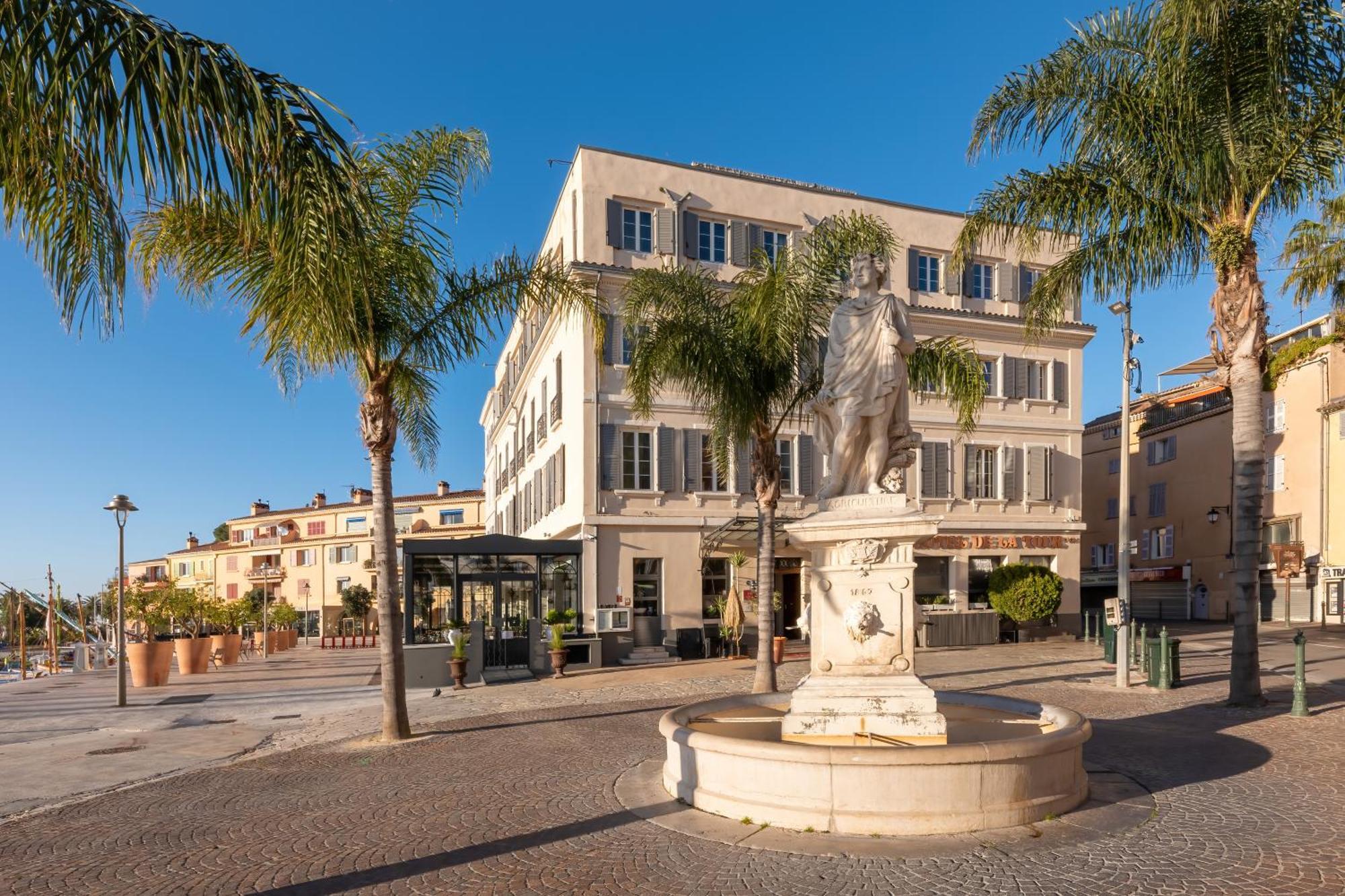 Hotel Restaurant De La Tour Sanary-sur-Mer Buitenkant foto